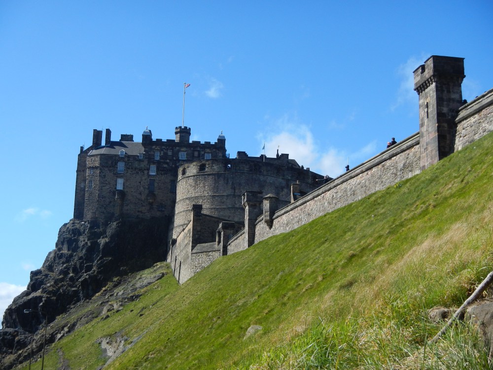 Edinburgh Castle in Scotland