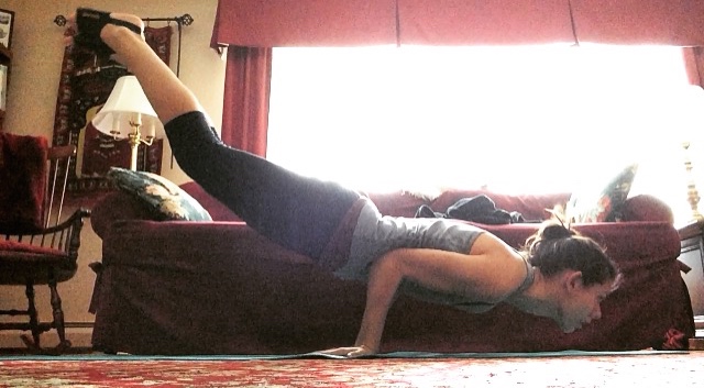 Mayurasana (Peacock Pose) – January 2015