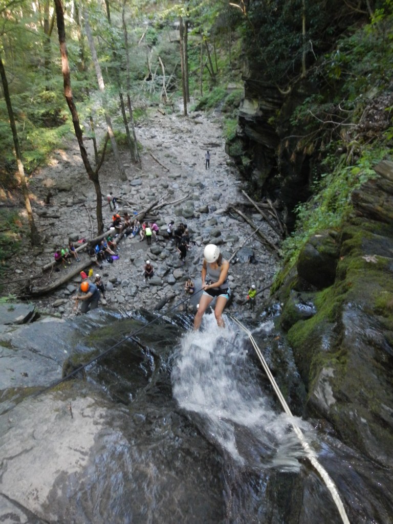 Waterfall Rappelling