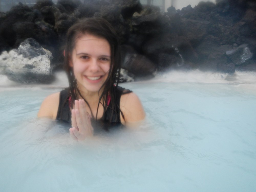 Yoga in Iceland (Blue Lagoon)