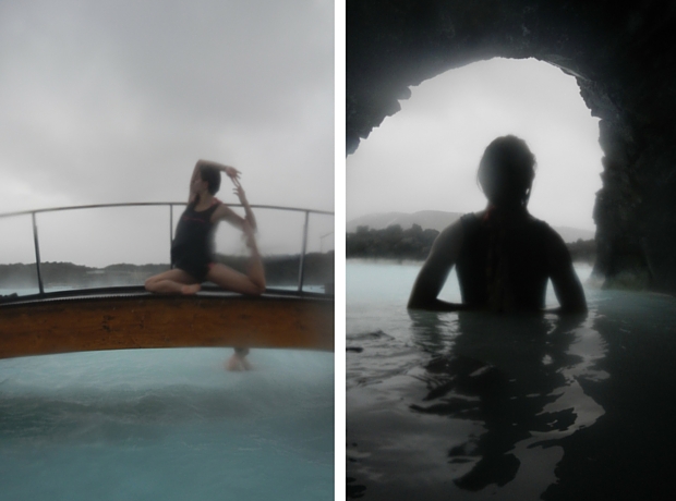 Yoga in Iceland (Blue Lagoon)
