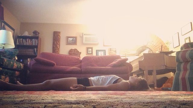 The hardest part of a yoga class: savasana
