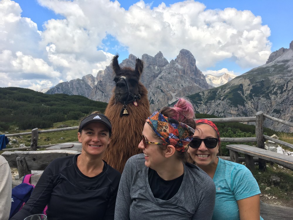 Tre Cime in the Dolomites